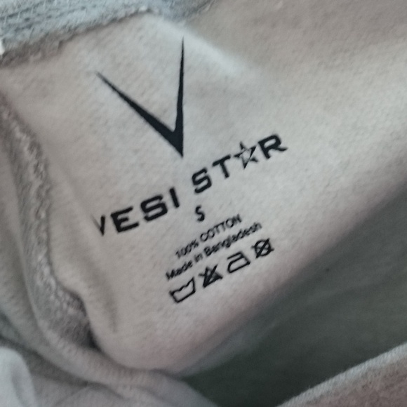 Hooded jacket 100% cotton heavy great quality - Picture 5 of 6